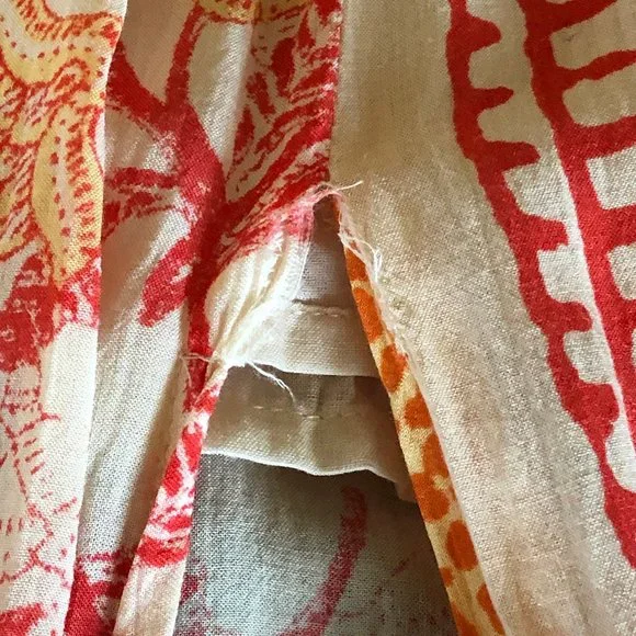 Rare Free People Squared Off Convertible Printed Maxi Skirt & Dress Sz S - Picture 10 of 16